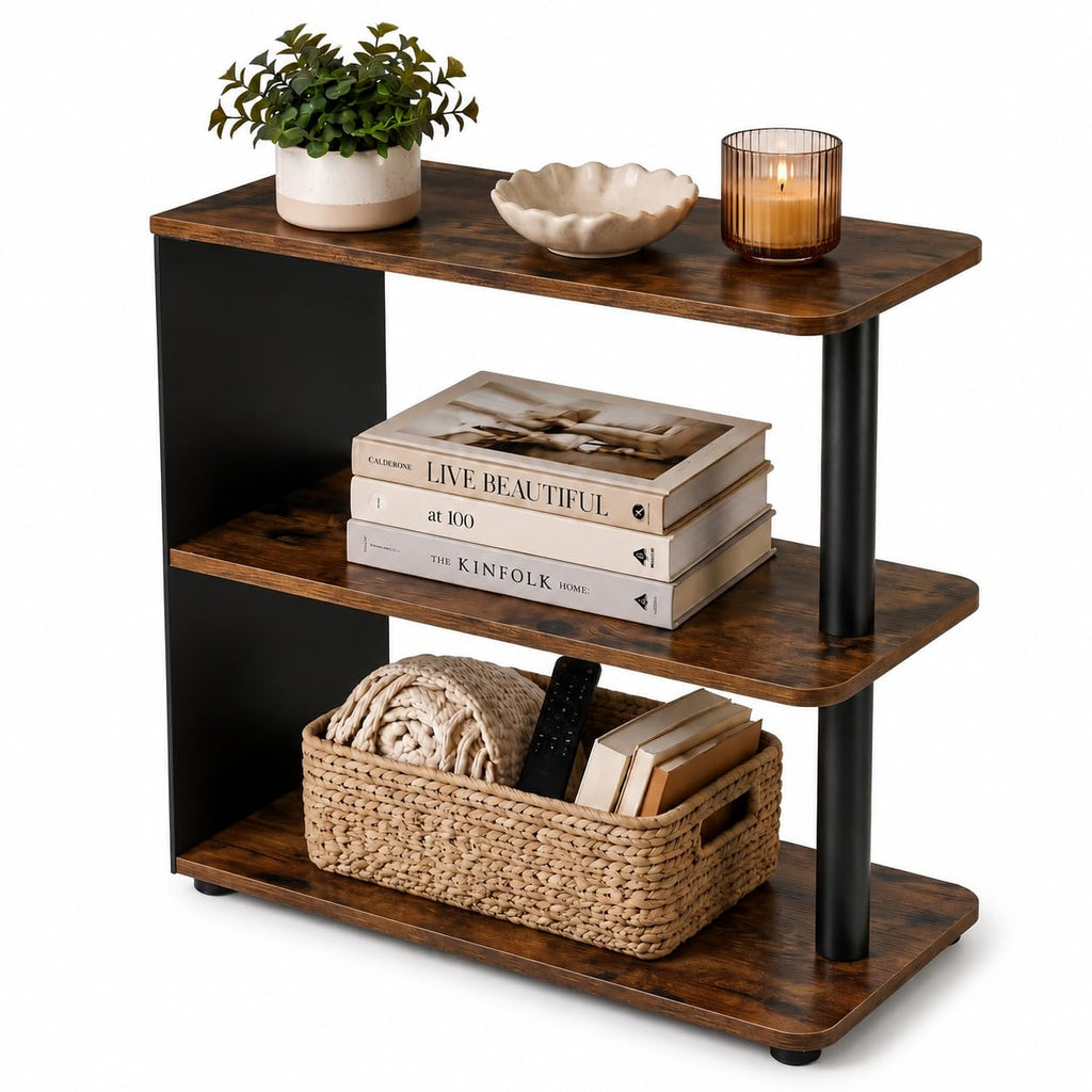 3-Tier Narrow Industrial End Table H421758