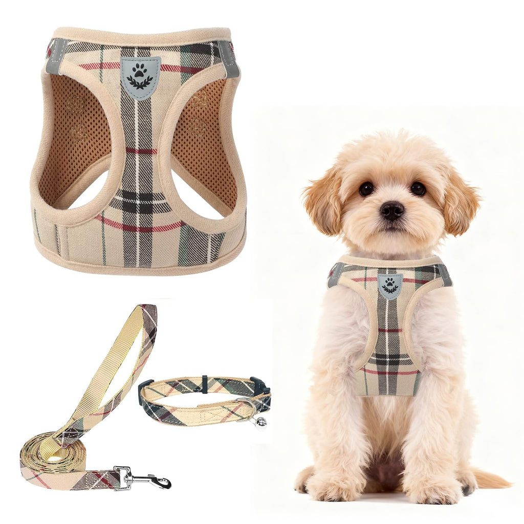 Dog Harness, Collar and Leash Set S182347