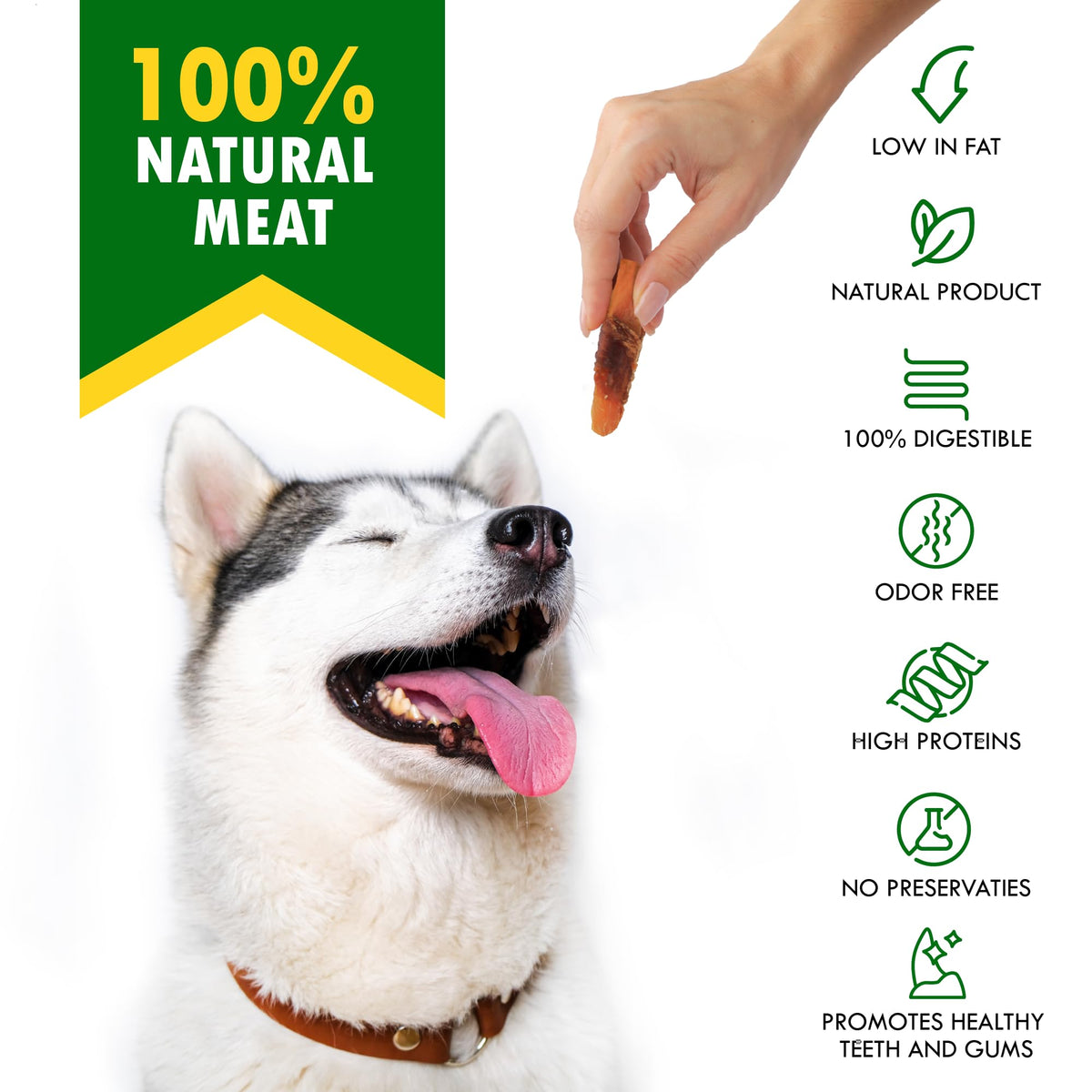 Sweet Potato Dog Treats & Chicken Chews 10.6 Oz N84477