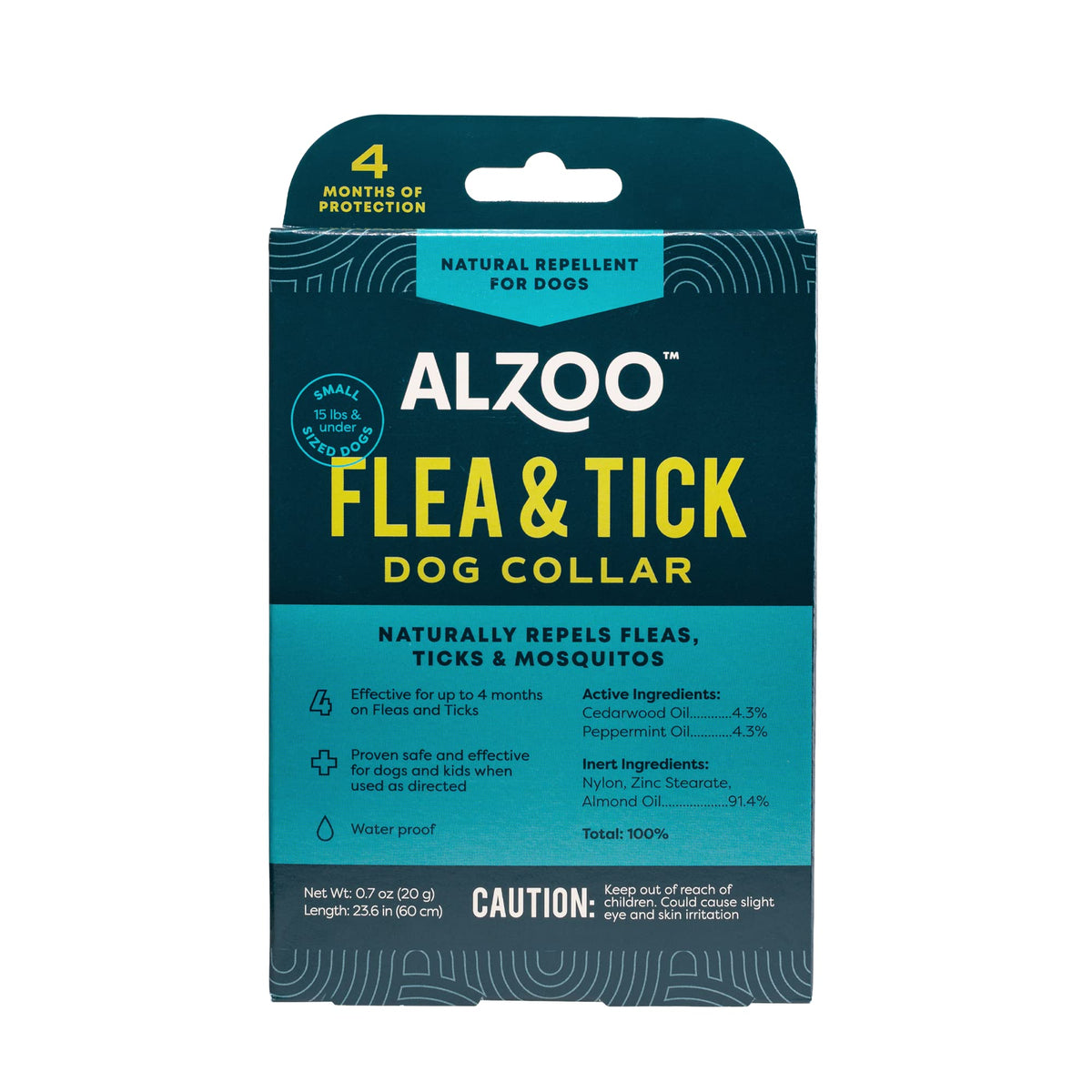 Plant-Based Flea & Tick Dog Collar for Small-Sized Dogs H619