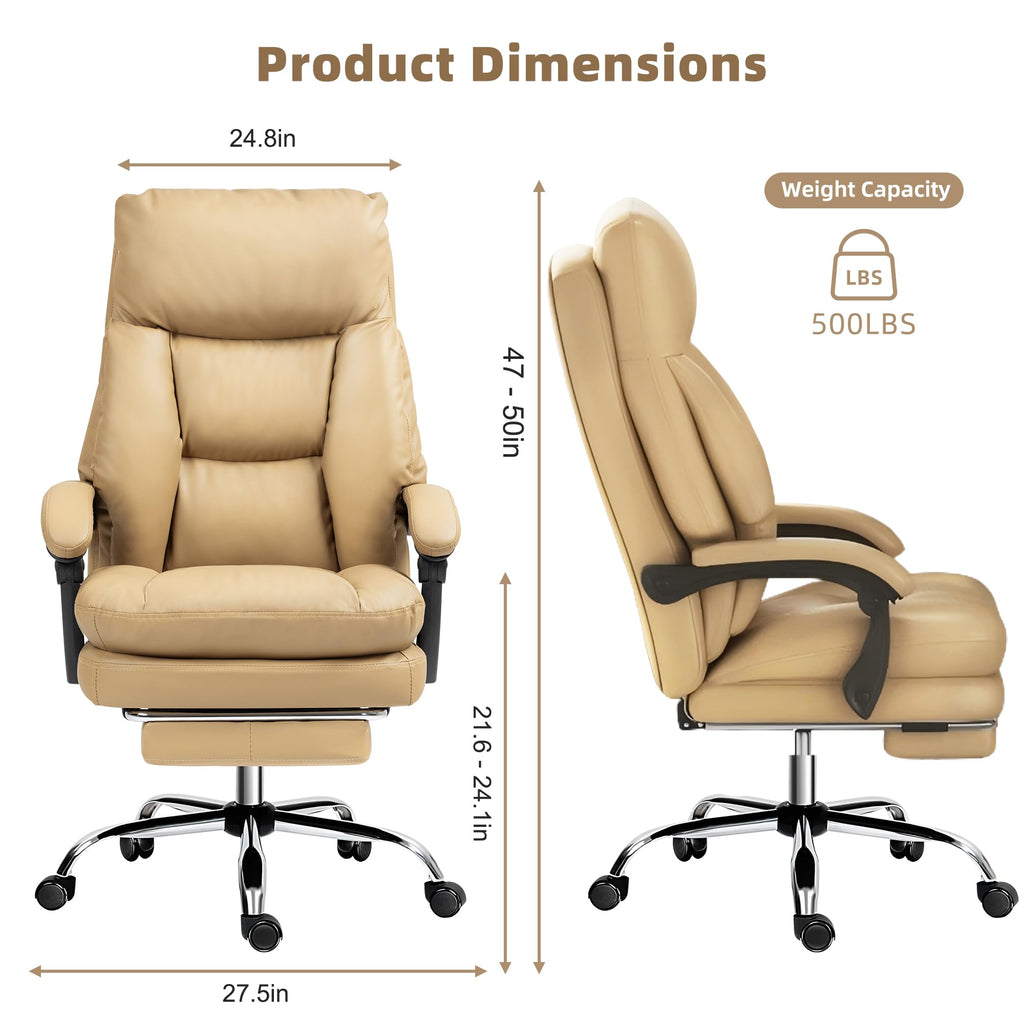 High Back Computer Chair with Soft Cushion K323