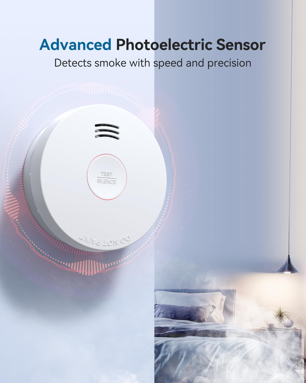 Smoke Detector 10 Year Battery Smoke Alarm N923