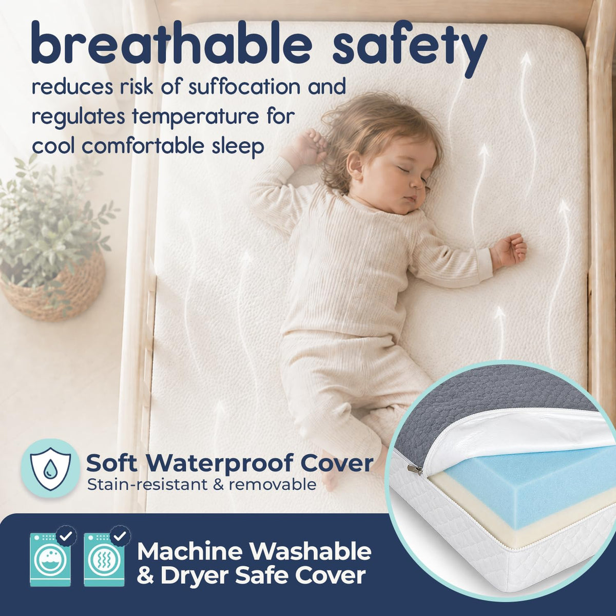 Baby Crib Mattress & Toddler Bed Mattress F94795