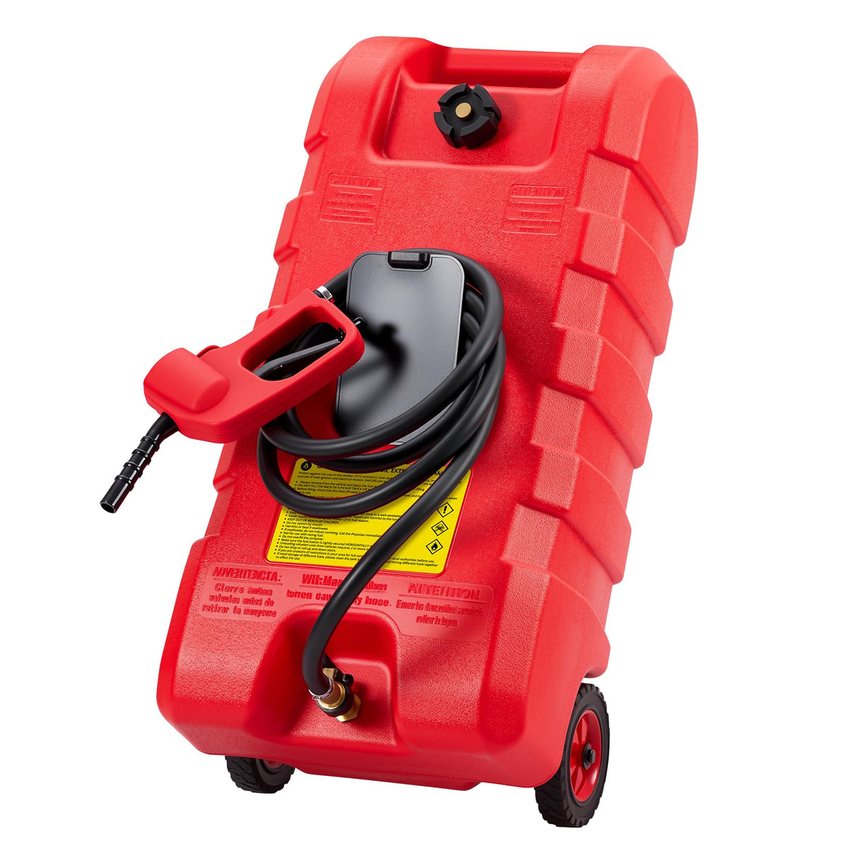15 Gallon HDPE Portable Fuel Tank Caddy with Wheels S20417