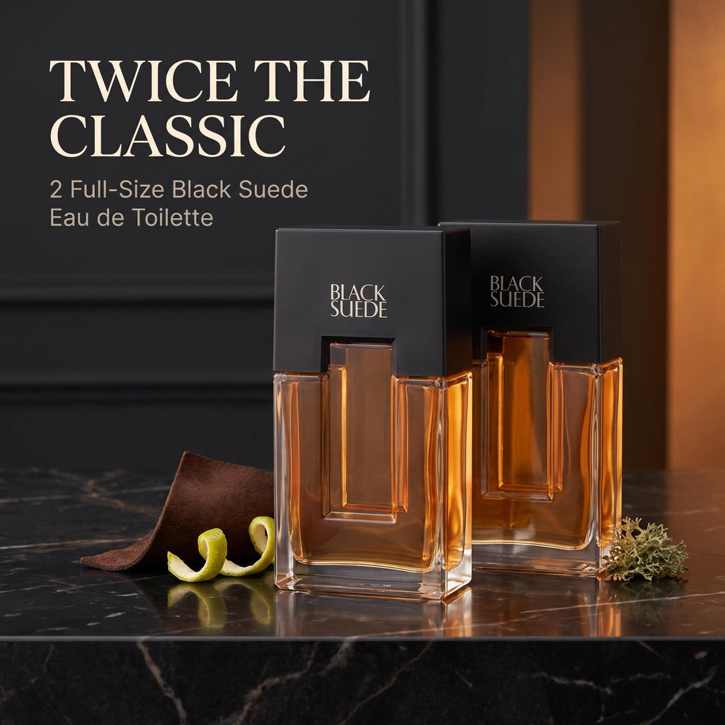 Black Suede Eau De Toilette Spray 3.4 oz 2 pack P590957