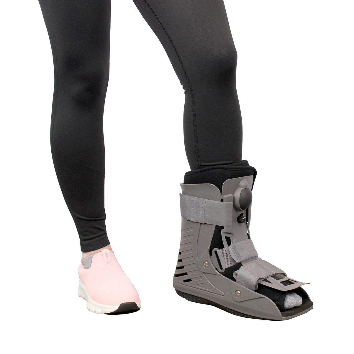 Short Full Shell Walking Boot with Air Pump Small A3936