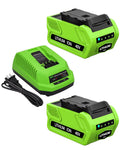 40V 6.0Ah Replacement Battery and Charger V703386