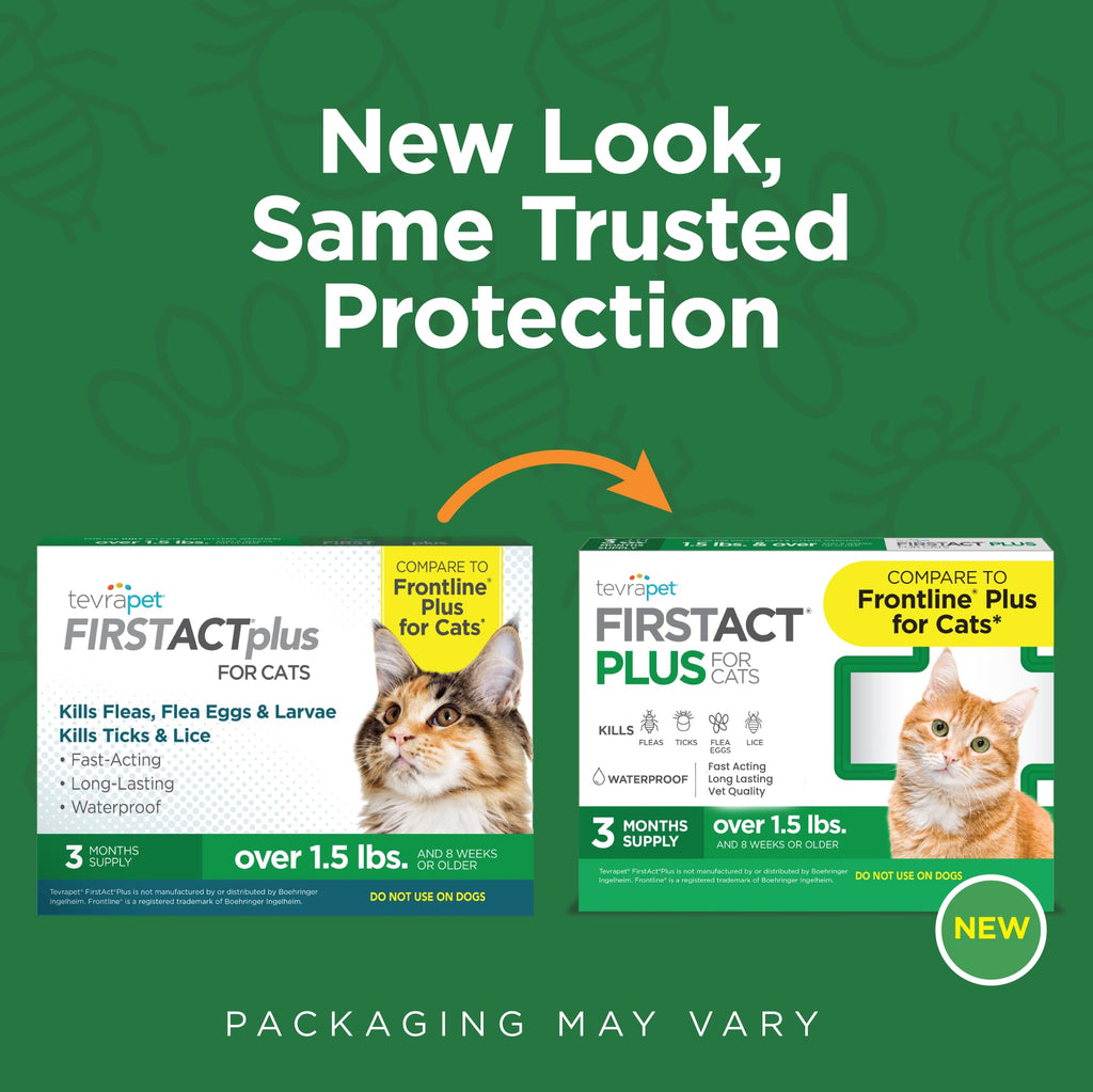 Flea and Tick Topical for Cats 3 Dose Y21594