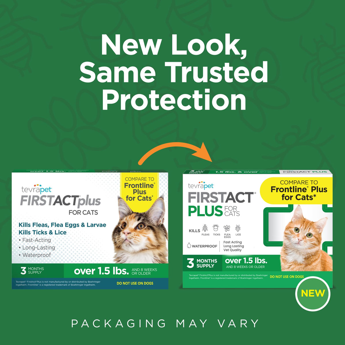 Flea and Tick Topical for Cats 3 Dose Y21594