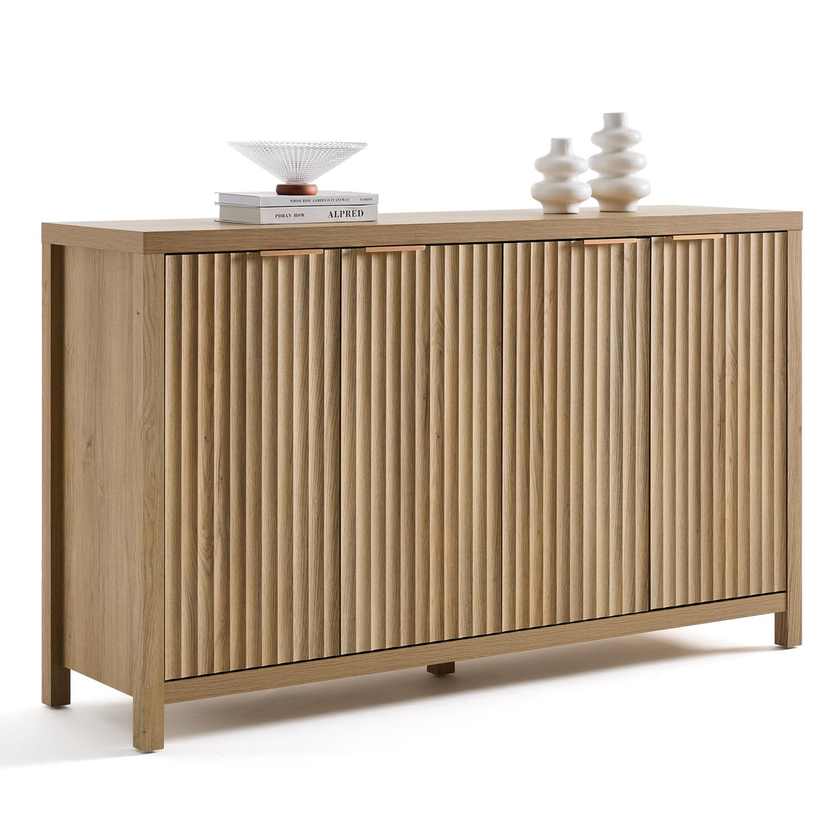 56" Golden Oak Buffet Cabinet G622085