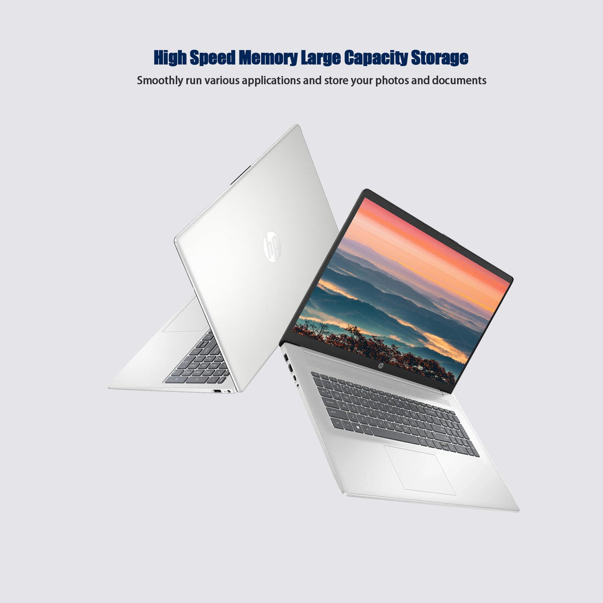 17.3" FHD Laptop, 16GB RAM, 1TB SSD, AMD Ryzen 5, Windows 11 Home, Silver S265437