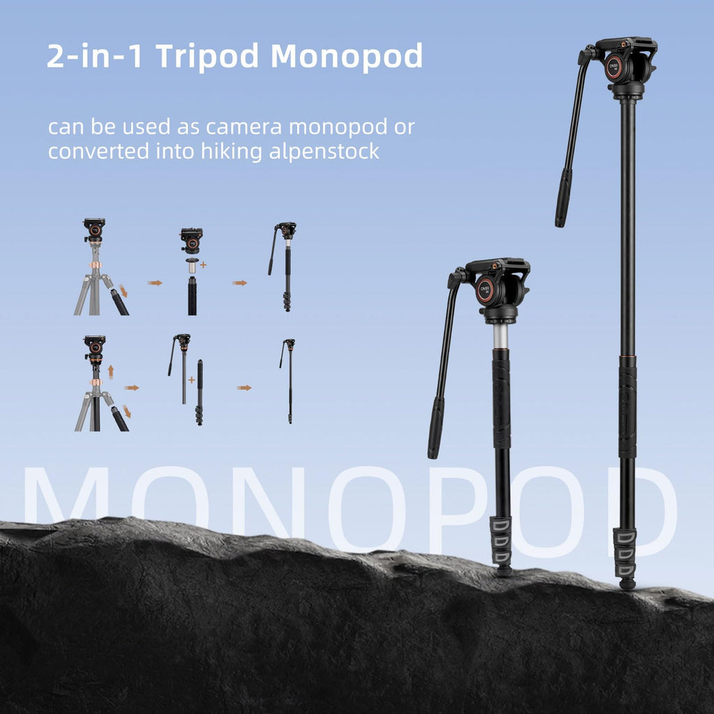 Carbon Fiber 4-Section Tripod D26736