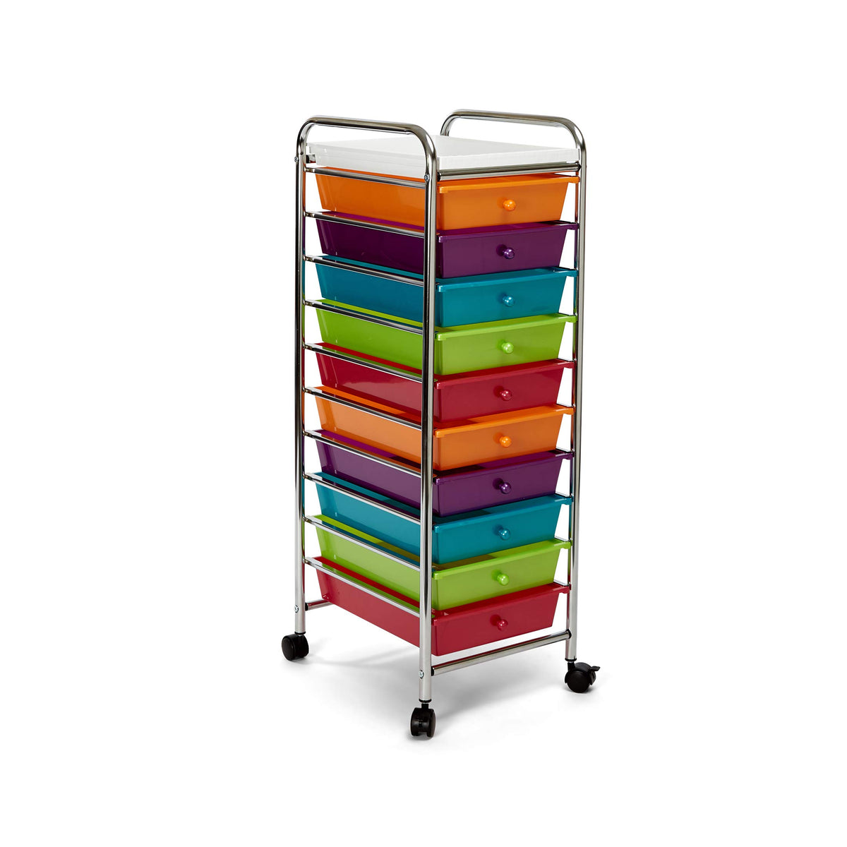 10 Drawer Rolling Storage Cart M390