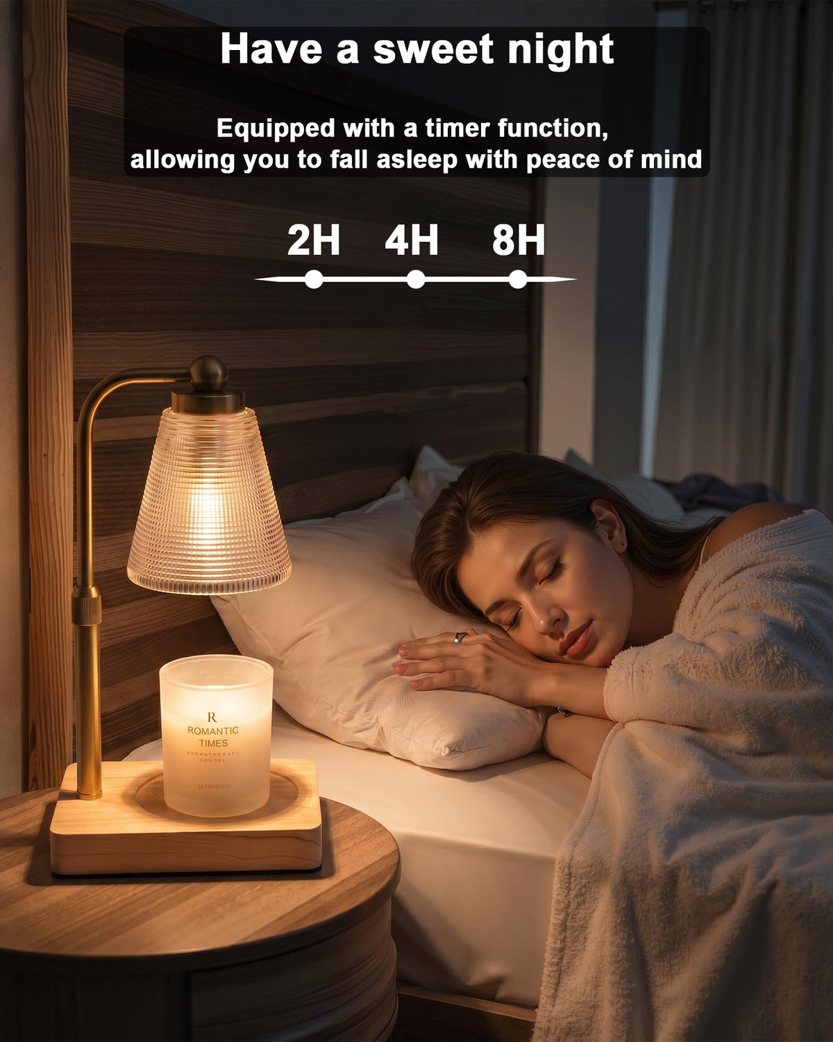 Candle Warmer Lamp with Timer W213