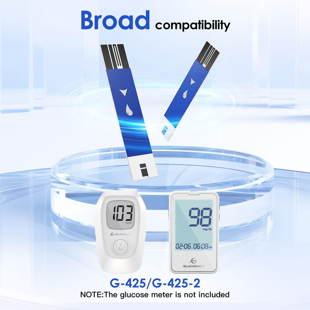 Blood Glucose Test Strips, 100 Strips M20132