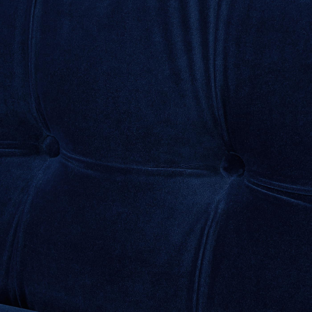Navy Blue Velvet Tufted Sofa H2254