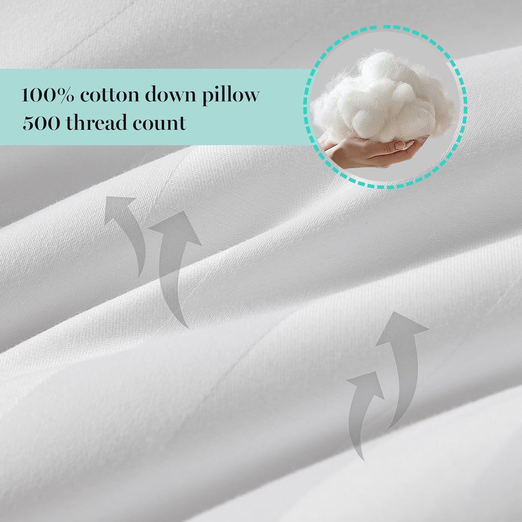 King Size Set of 2 Bed Pillows J396