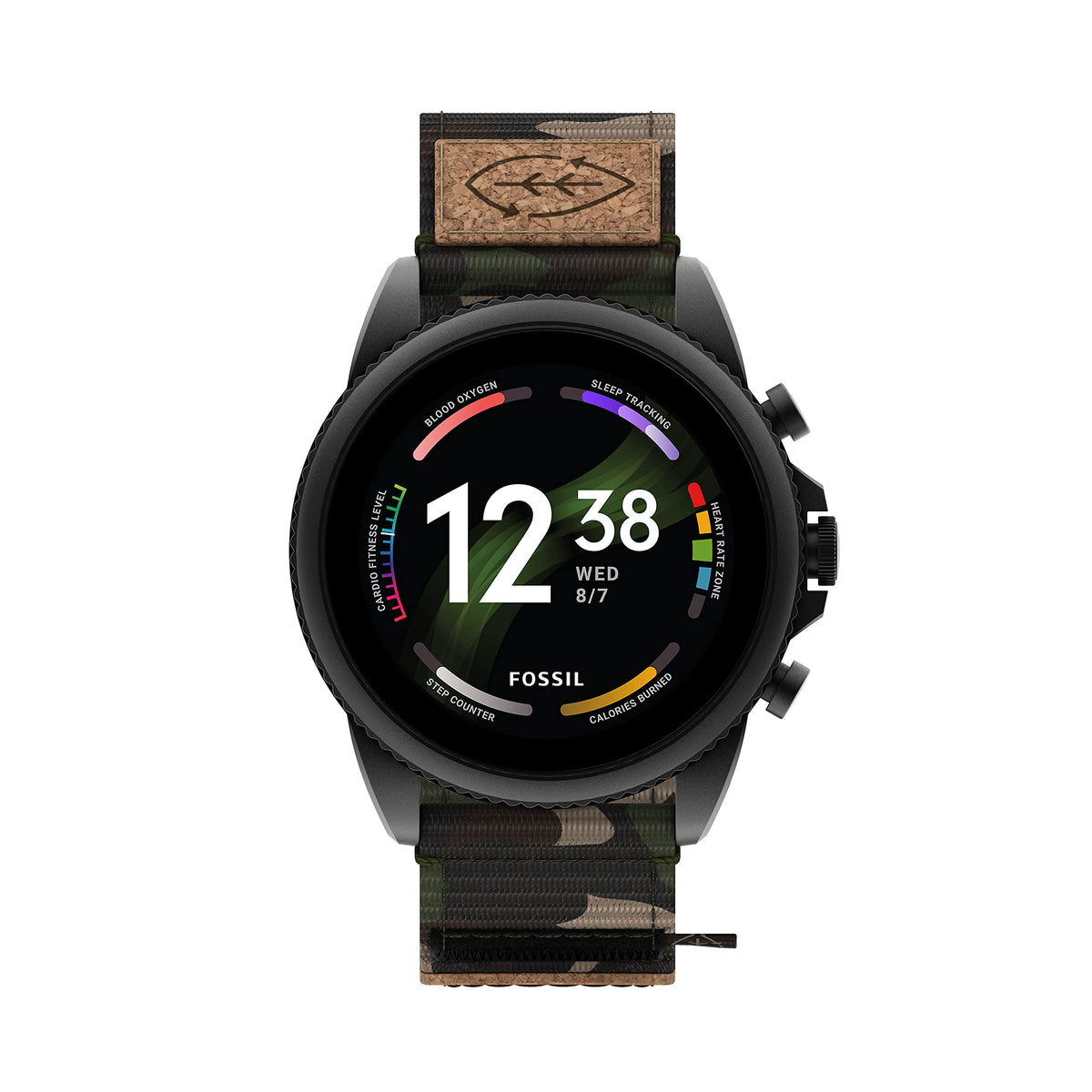 Black Stainless Steel Touchscreen Smart Watch N596614