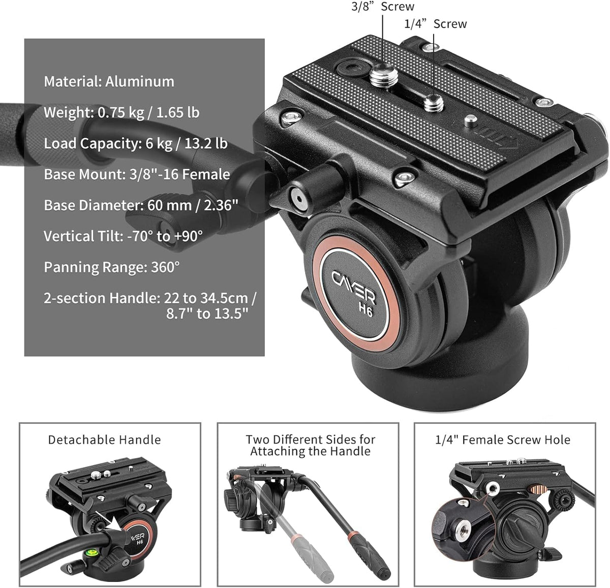 Carbon Fiber 4-Section Tripod D26736
