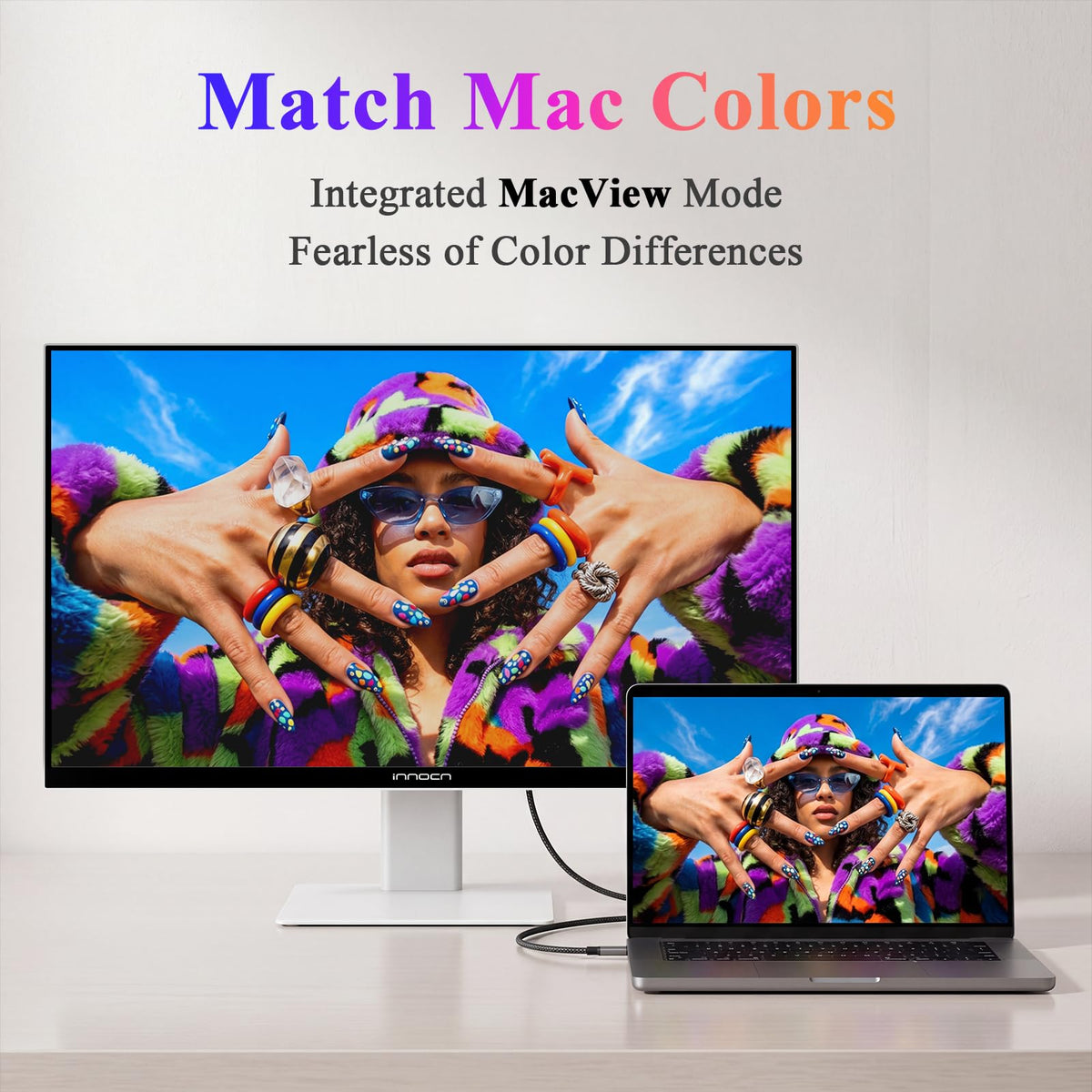 32" 4K 120Hz HDR400 USB-C Monitor C61018