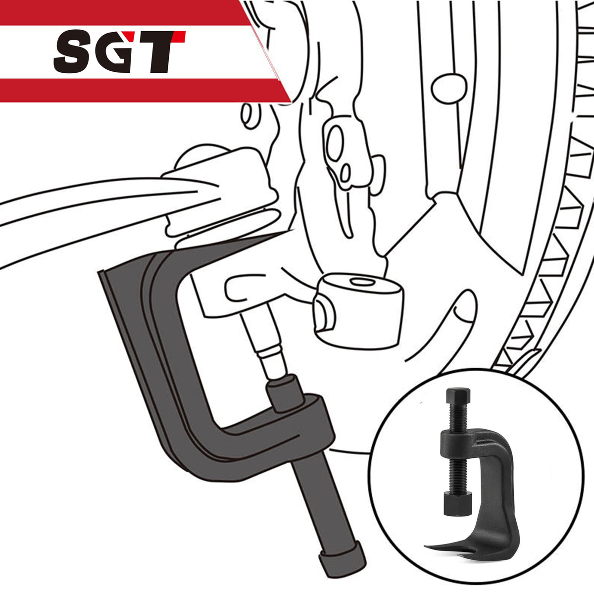 Ball Joint Separator Tool Kit U3173