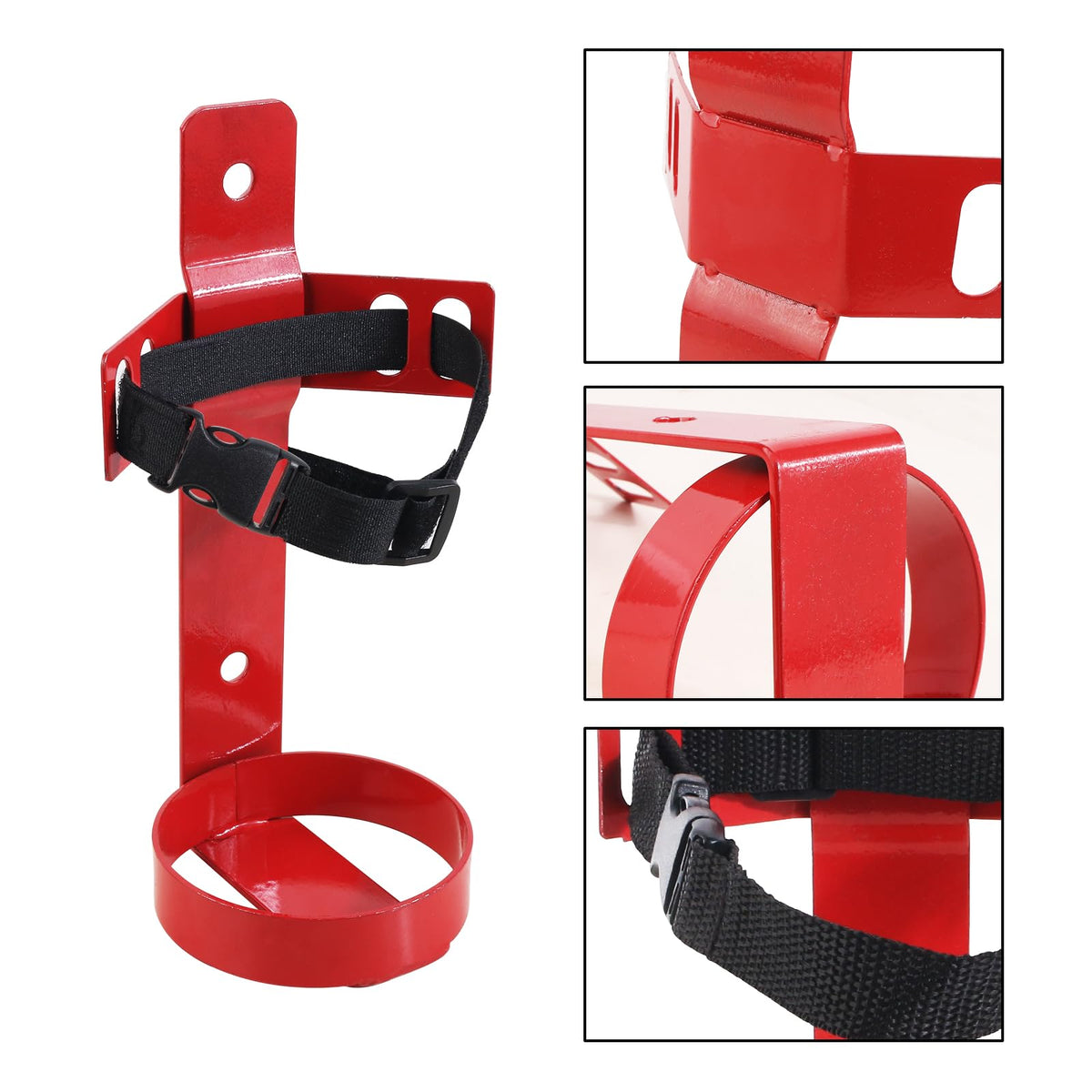 Metal Fire Extinguisher Bracket 2.5LB 2PCS O8942