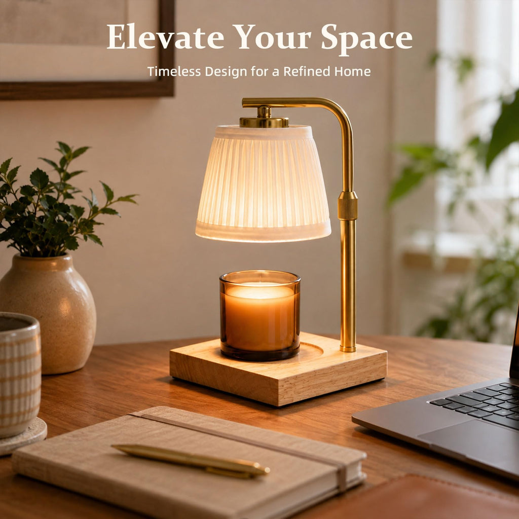 Candle Warmer Lamp with Timer and Dimmable Table Lamp U247