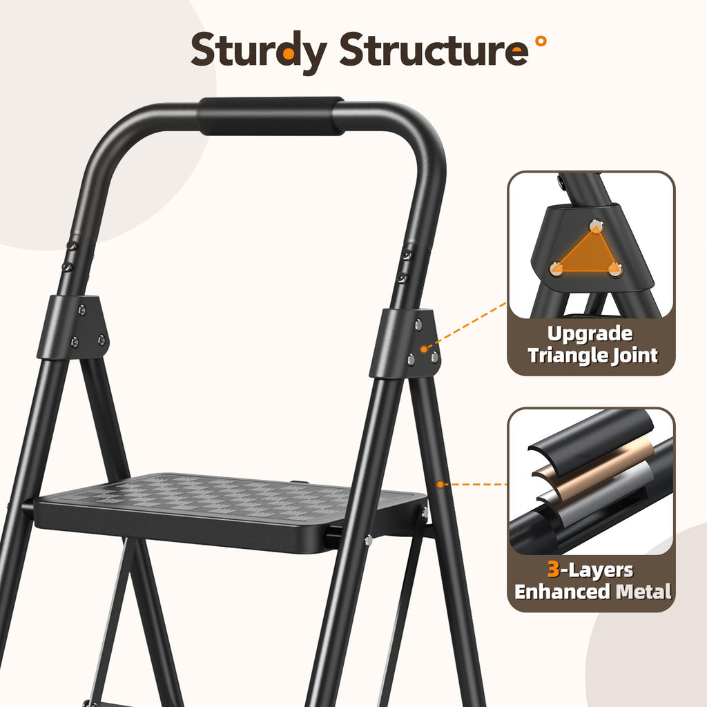 3 Step Ladder D114