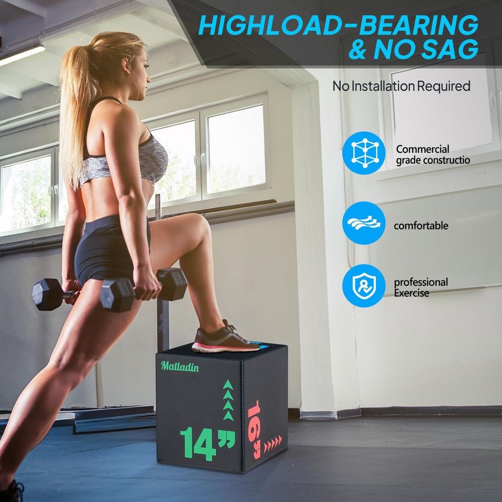 Heavy Foam Plyometric Jump Box K924