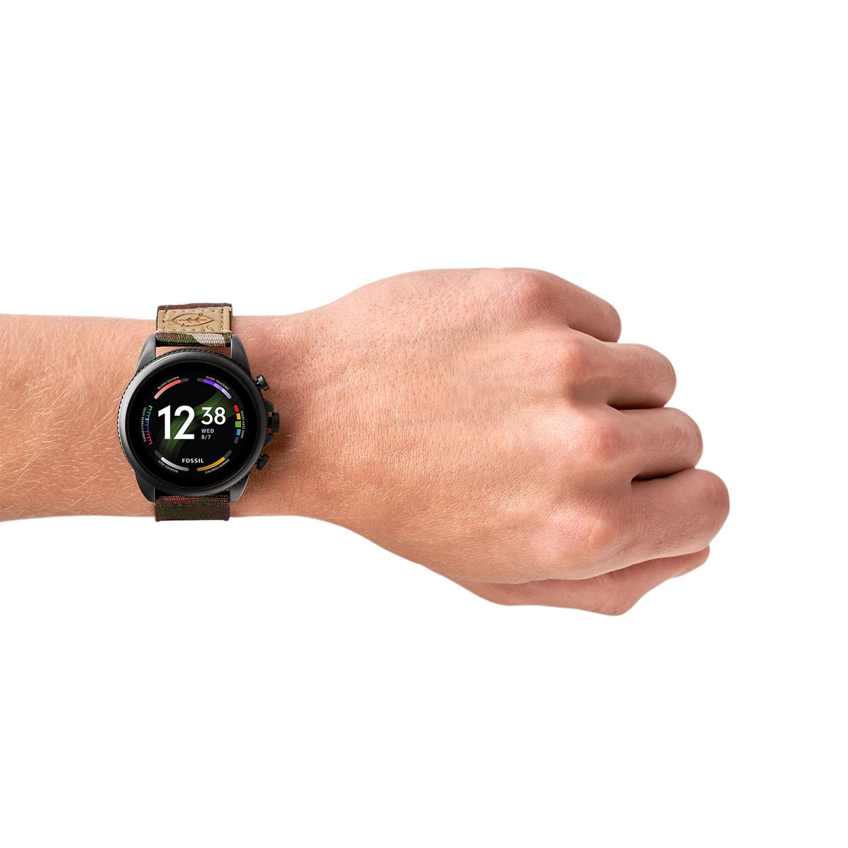 Black Stainless Steel Touchscreen Smart Watch N596614
