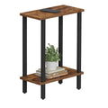 Narrow 2-Tier Side Table L3978