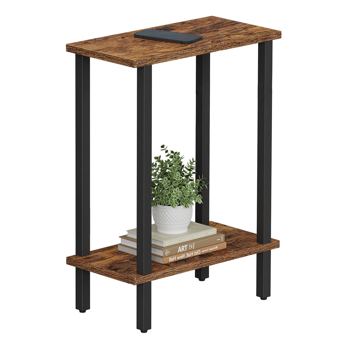 Narrow 2-Tier Side Table L3978