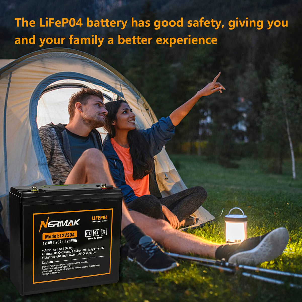 12V 20Ah Lithium LiFePO4 Deep Cycle Battery X545