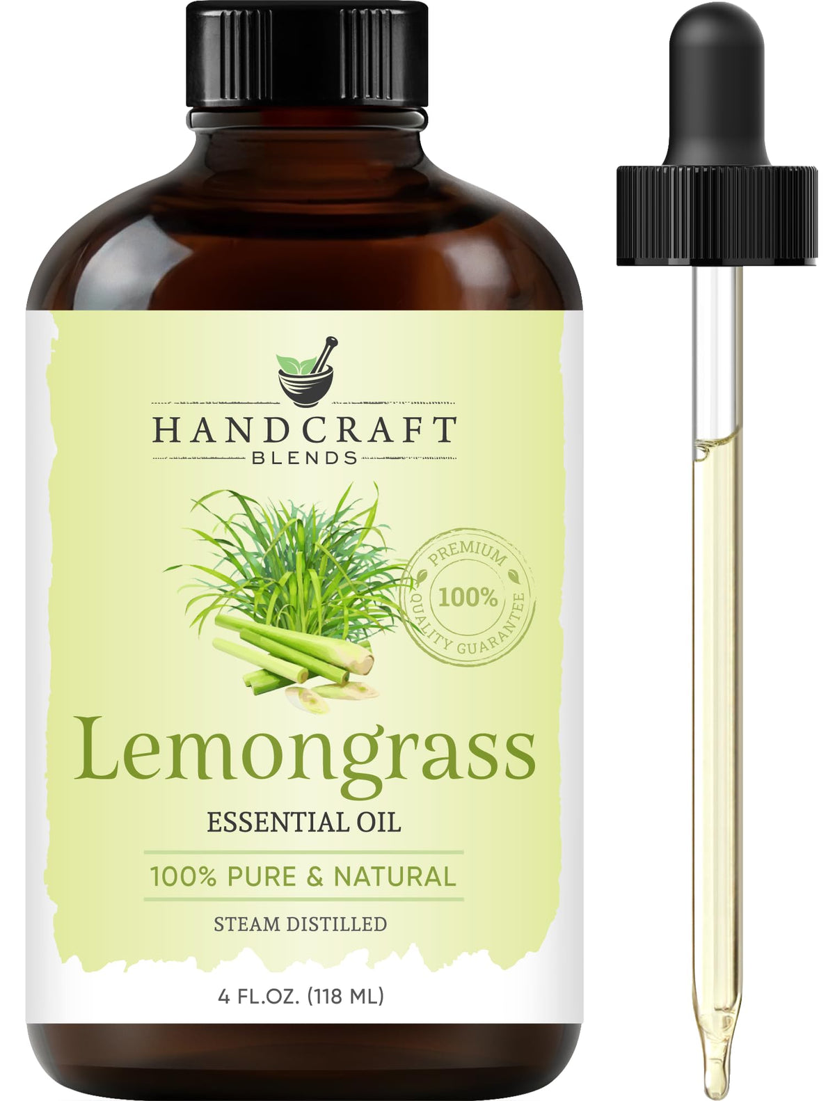 Lemongrass Peppermint Eucalyptus Lavender Essential Oil Set 4 Fl. Oz J93644
