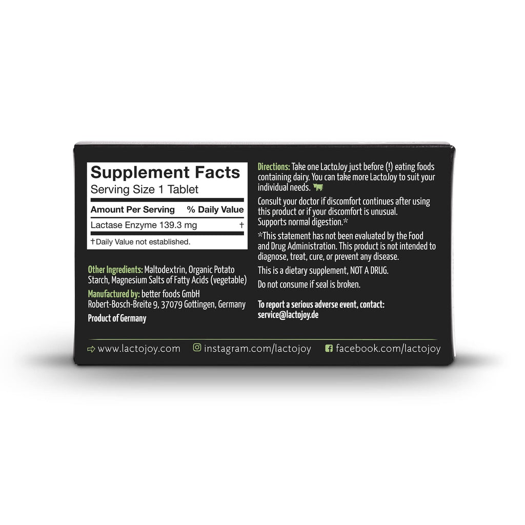 Lactase Pills 14,500 I 80 Pieces Lactase Enzymes X264