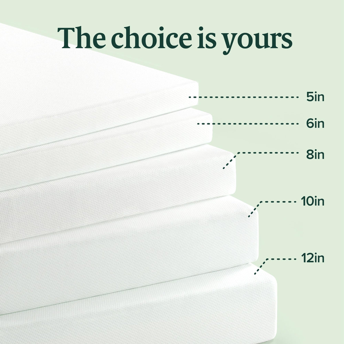 Memory Foam 8 Inch Mattress C79396
