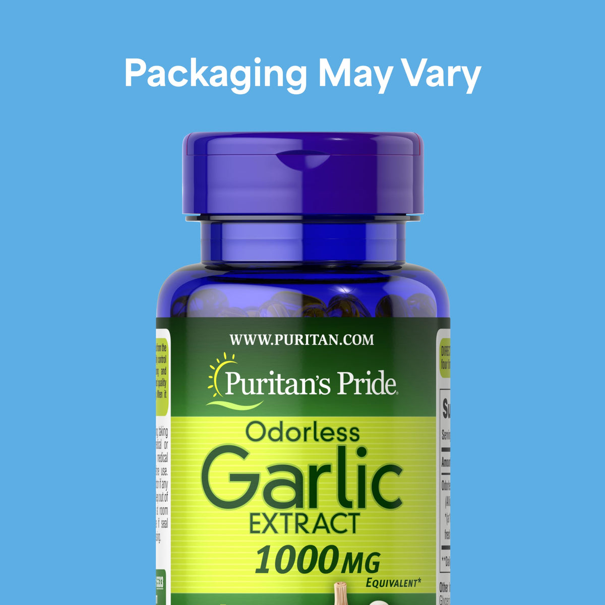 Odorless Garlic 10mg 250 Softgels X933240