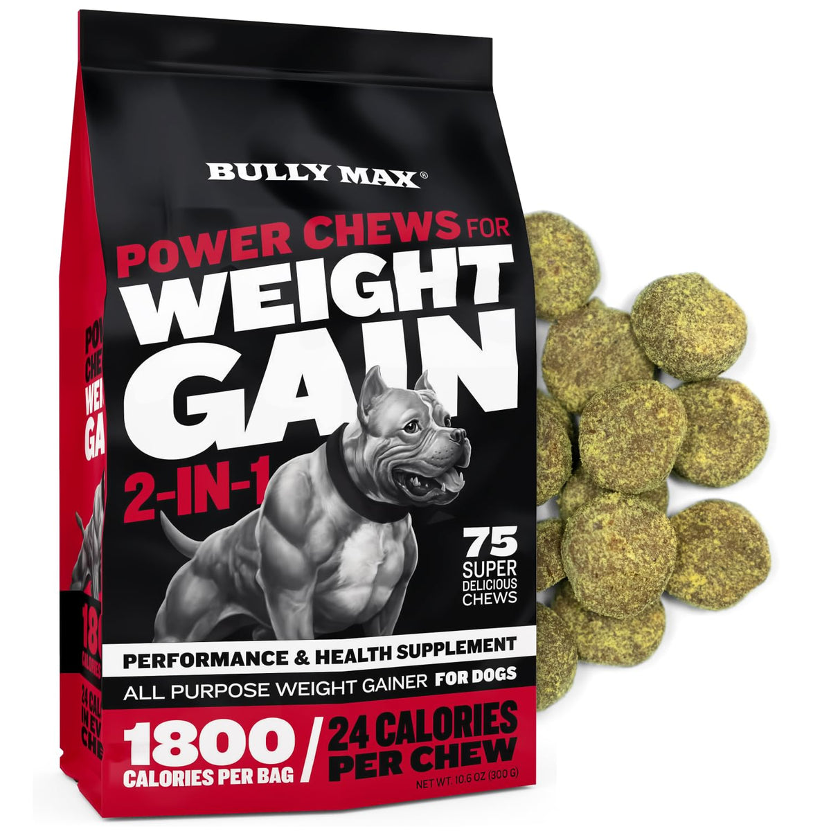 Liquid Muscle Builder & Weight Gainer Soft Chews K687649