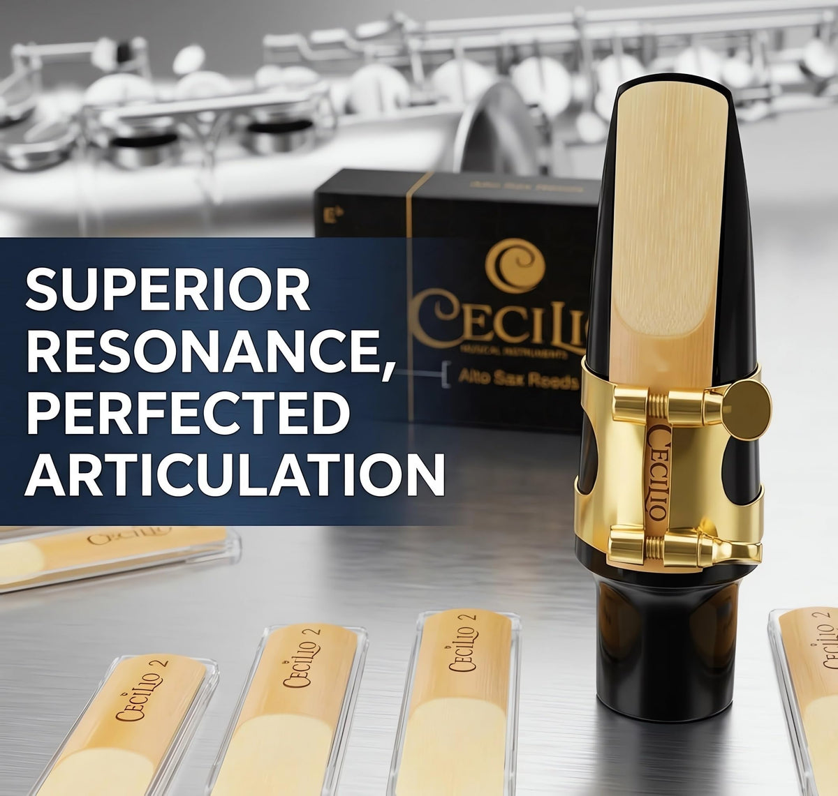 Alto Saxophone Reeds 2.0, 10 Pack C8855