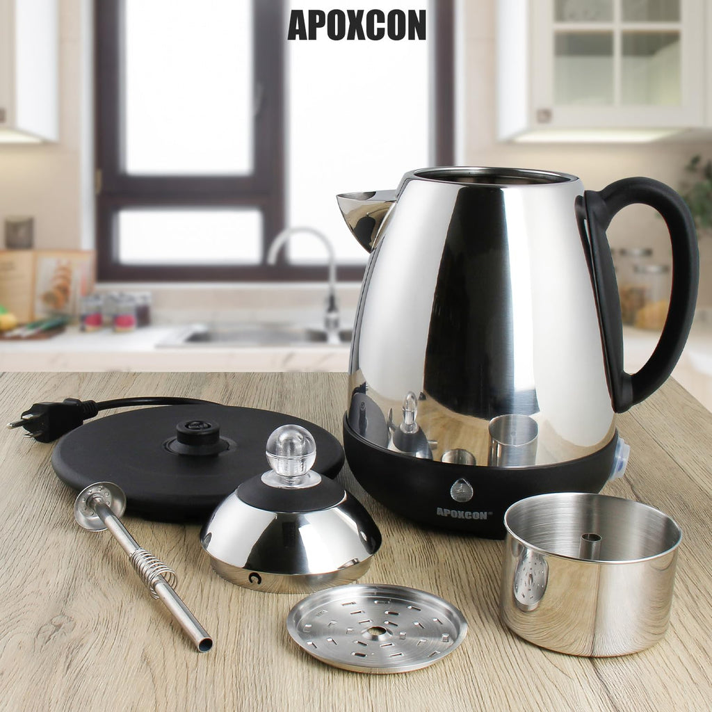 Electric Stainless Steel Coffee Percolator 10 Cup V98011