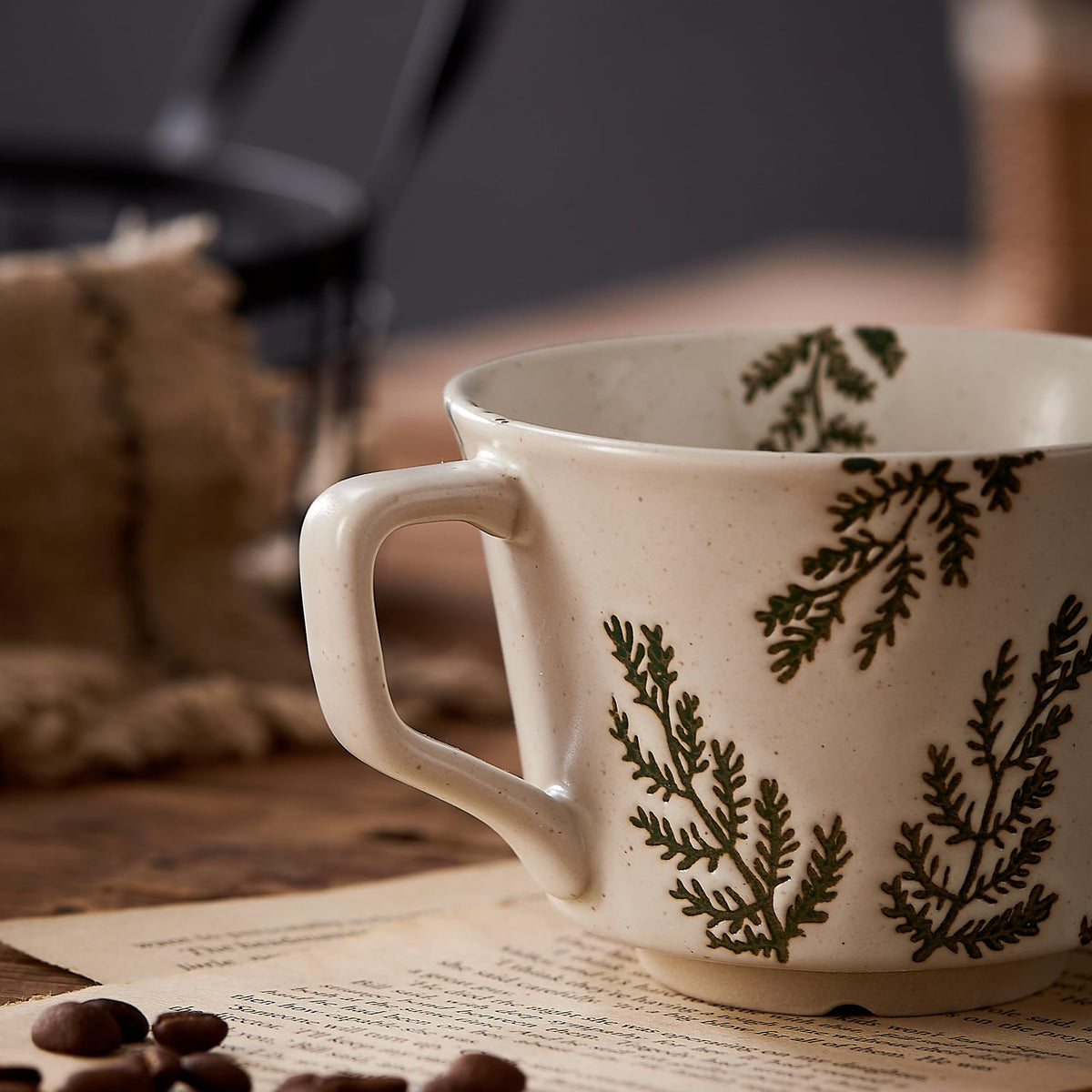 12 oz Ceramic Coffee Mug Set of 4 U8700