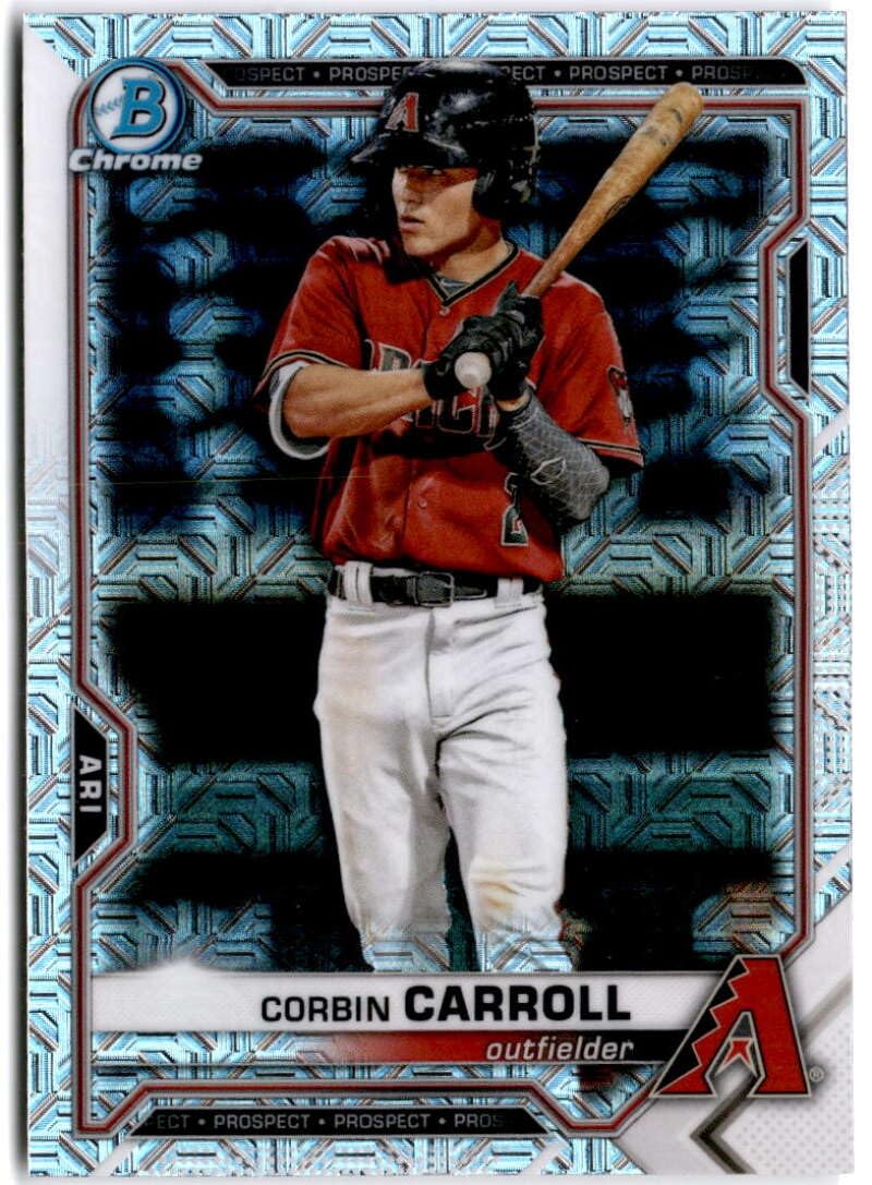 2021 Bowman Chrome Mega Box Mojo Refractor Baseball P64255