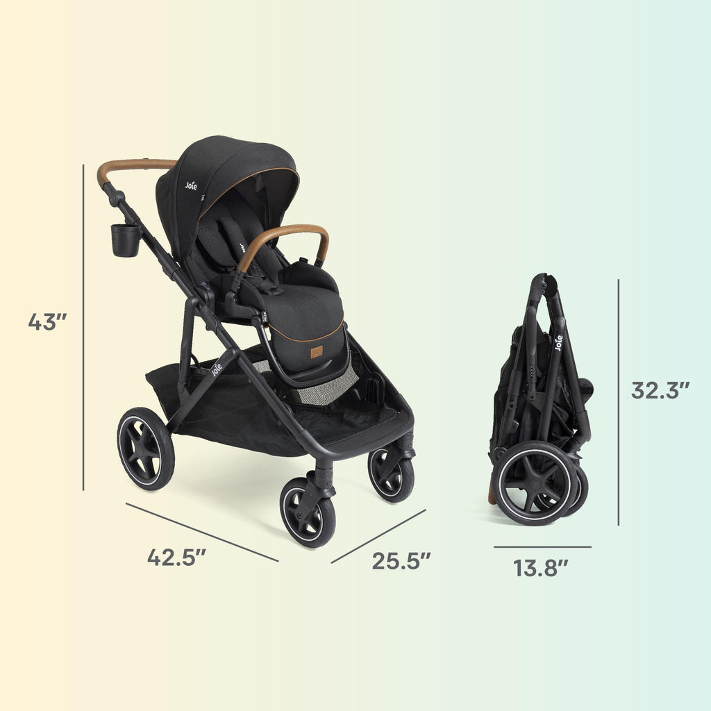 Convertible Single-to-Double Stroller & Travel System L397823