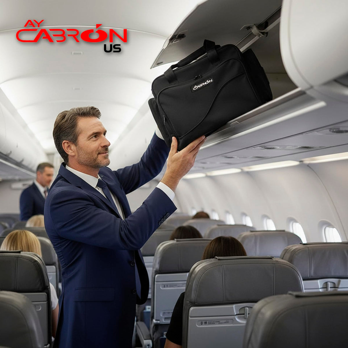 Lightweight Water-Resistant Pilot Flight Deck Bag I629008
