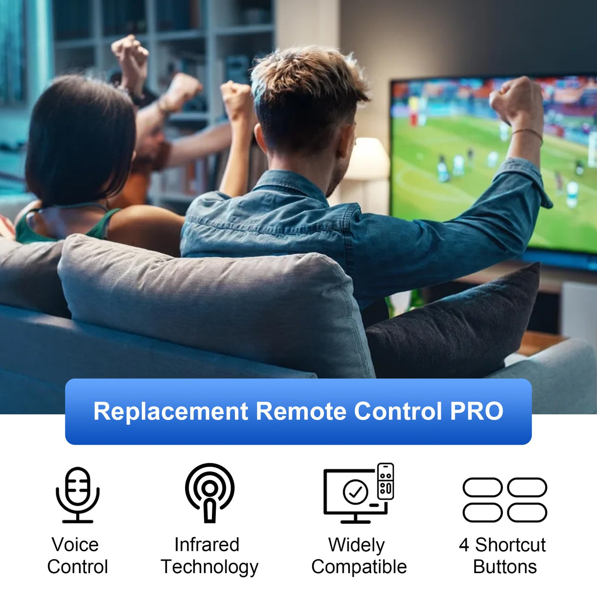 Remote Voice Replacement for Fire Stick Smart TVs K162217
