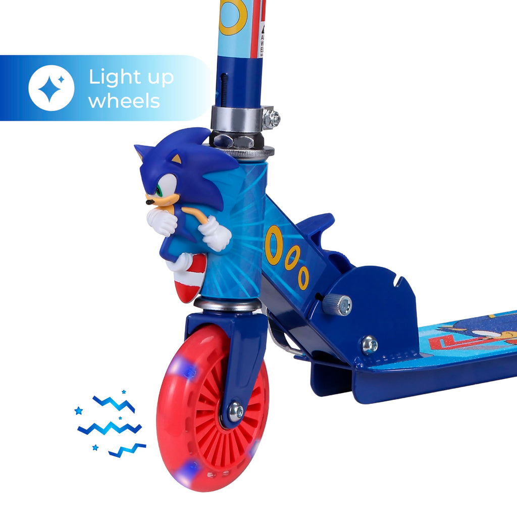 2 Wheel Foldable Kids Kick Scooter with LED Wheels O409
