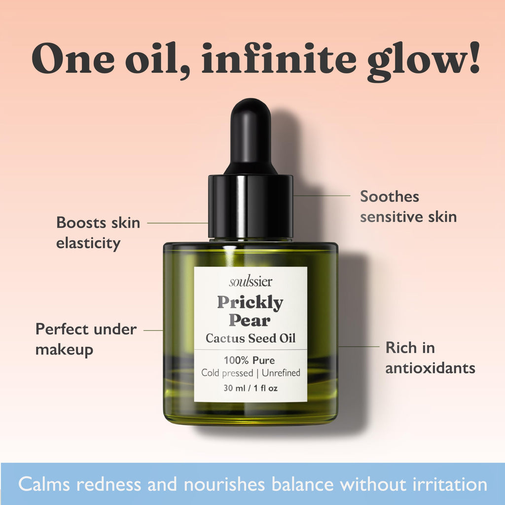 Cold-Pressed Prickly Pear Seed Oil 1 oz Q28651