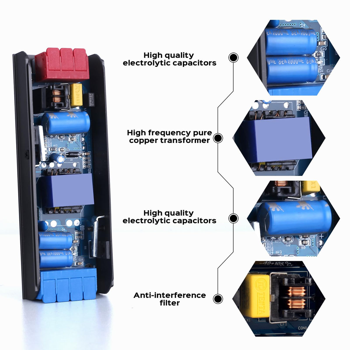 200W 24V LED Power Supply Transformer E445