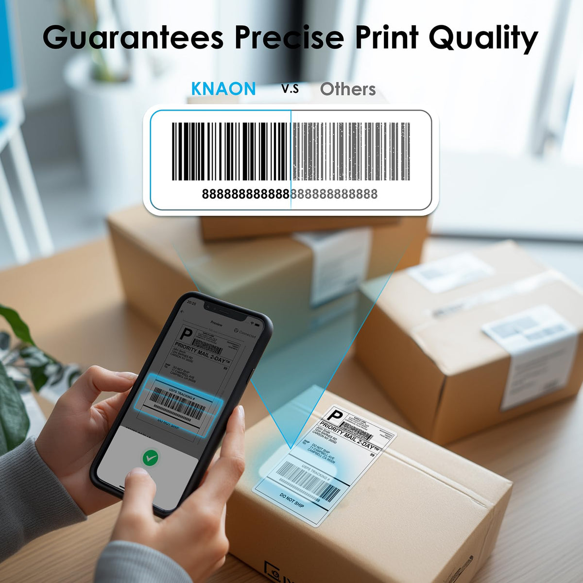 4x6 Portable Thermal Label Printer A719