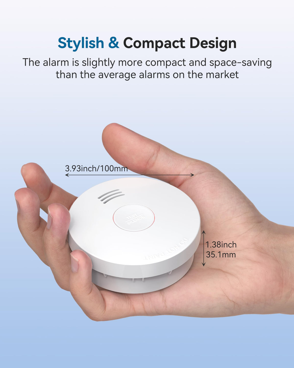Smoke Detector 10 Year Battery Smoke Alarm N923